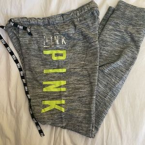 Pink joggers